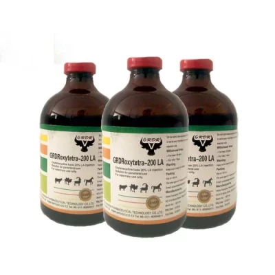 Oxytetracycline Injection 20% 10% of 100ml Antibiotic Injection Veterinary Drug Wholesale Price