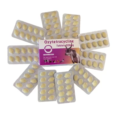 Factory Price Veterinary Drug Oxytetracycline Tablets100mg 200mg  for Animals